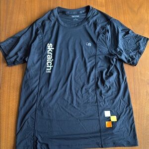 NWOT Skratch x Outdoor Research - Pixel Block Echo Tee (Men’s Large, Black)